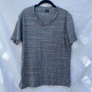 Urban Heritage Marled V-neck Shirt Top